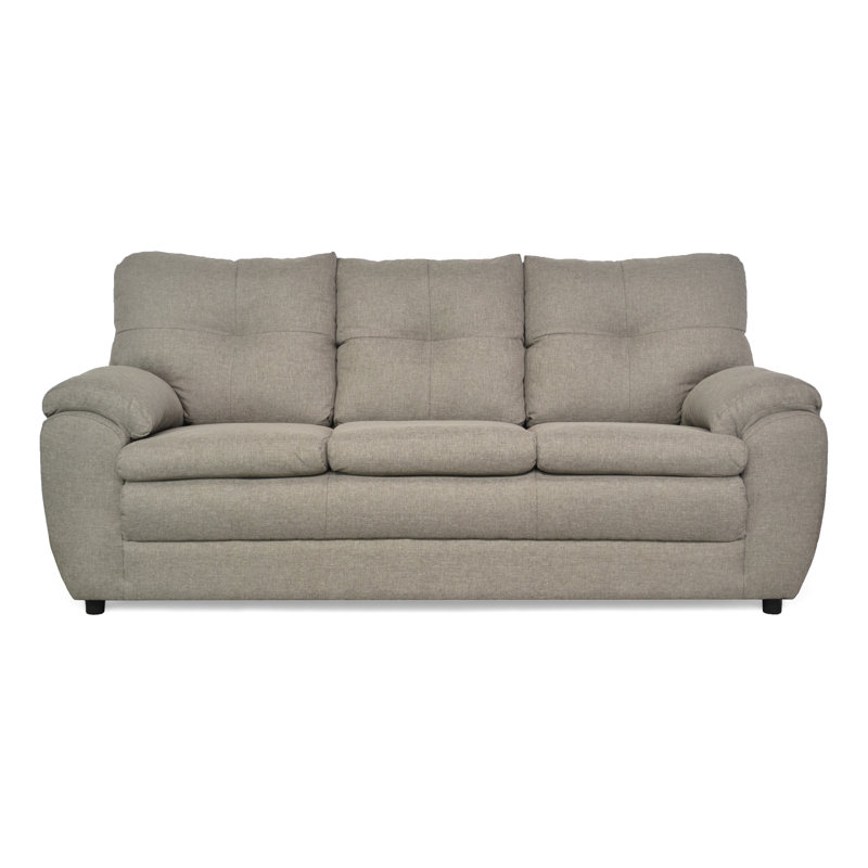Red Barrel Studio® Beneduce Microfiber 84" W Pillow top Arm Sofa